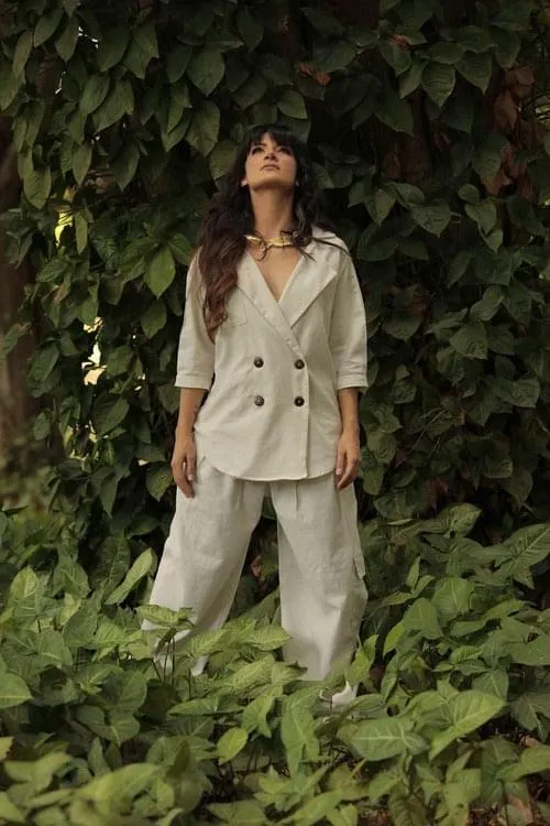 Blazer Oversized em Viscolinho