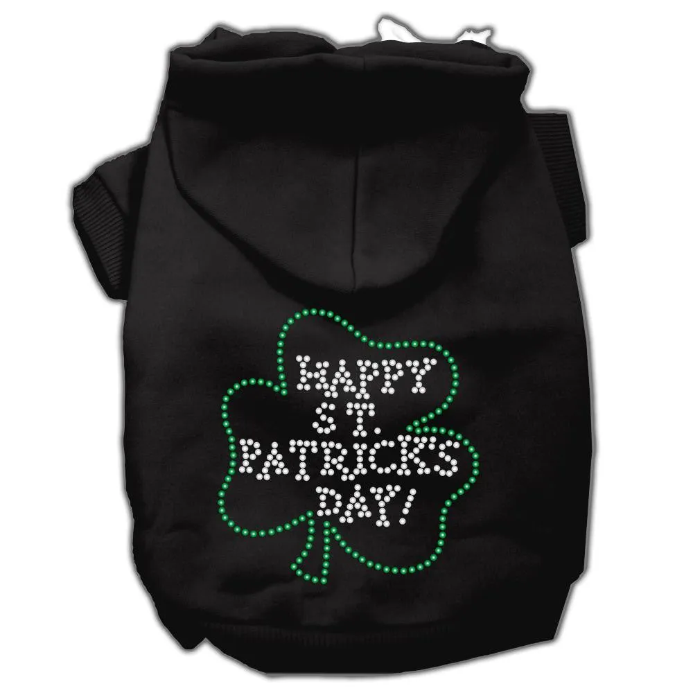 Happy St. Patrick's Day Hoodies Black S (10)