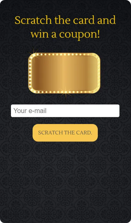 Luxury  Scratch Card