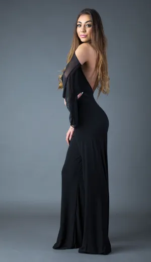 Sheer bell removable sleeves